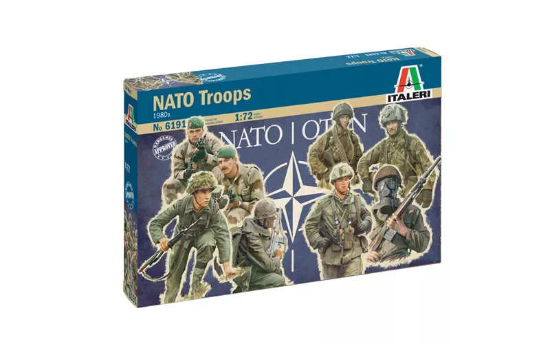 Italeri - 1980s NATO TROOPS - 48 Figutres